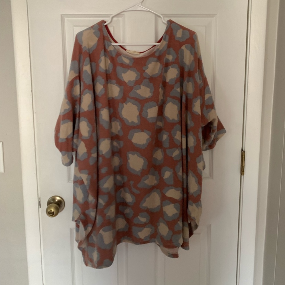 Oddi Cheetah Print Sweater